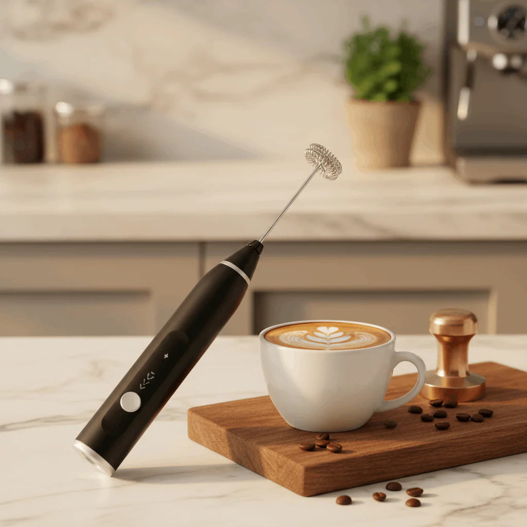2 in 1 Coffee Beater Rechargeable